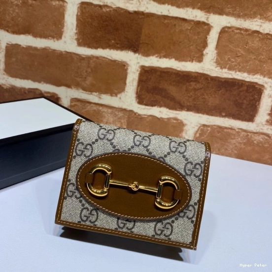 Hyper Peter wallet Gucci card 1955 Horsebit case 0715